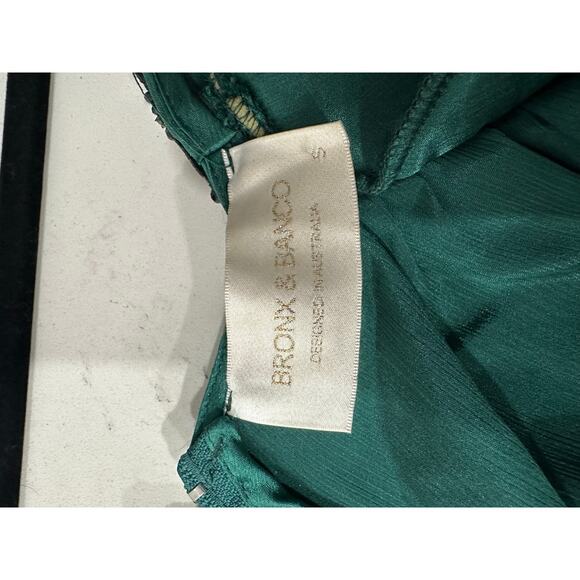 Bronx and Banco Silk Evening Gown – Size S (Worn Once) - Picture 11 of 12